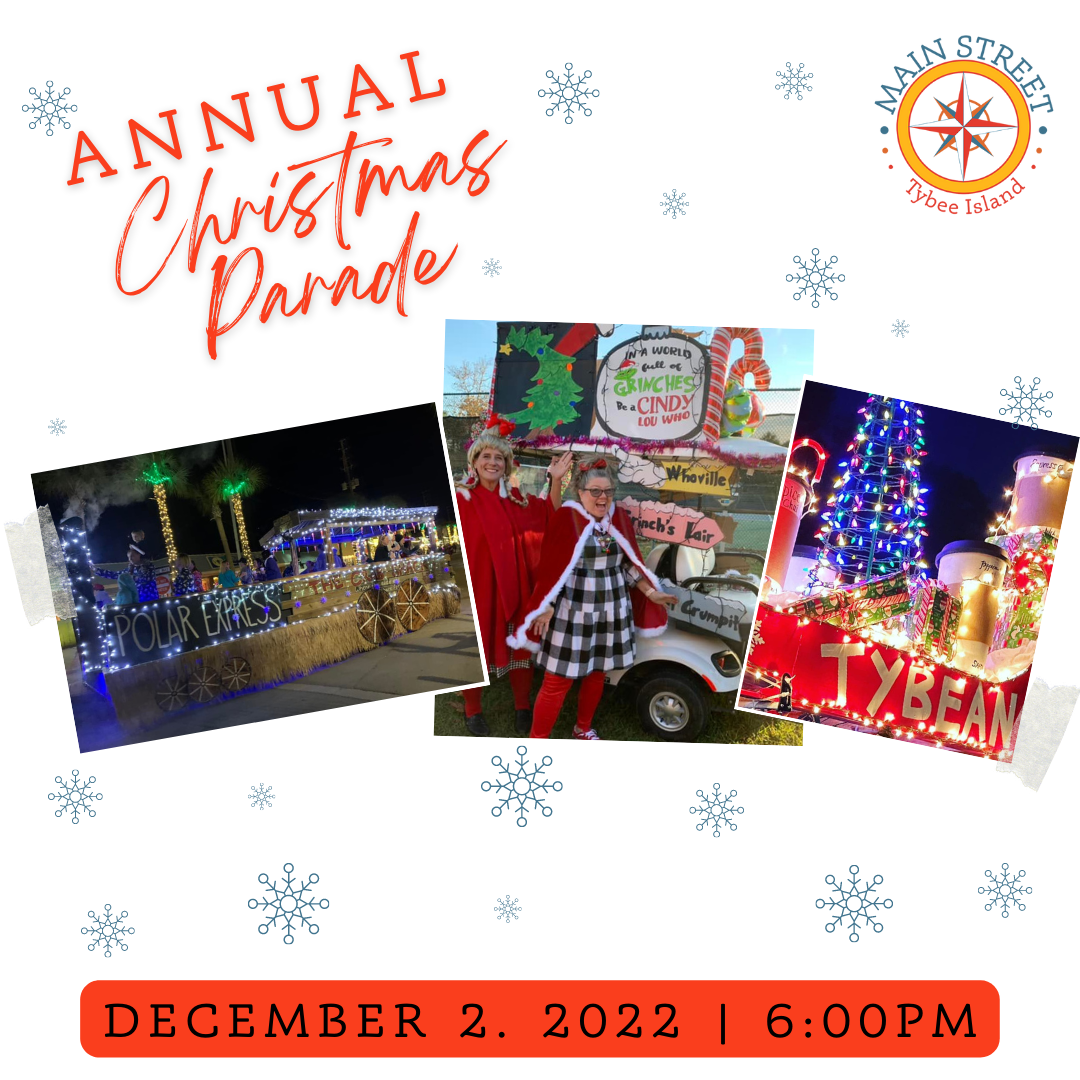 Annual Christmas Parade Tybee Island Main Street