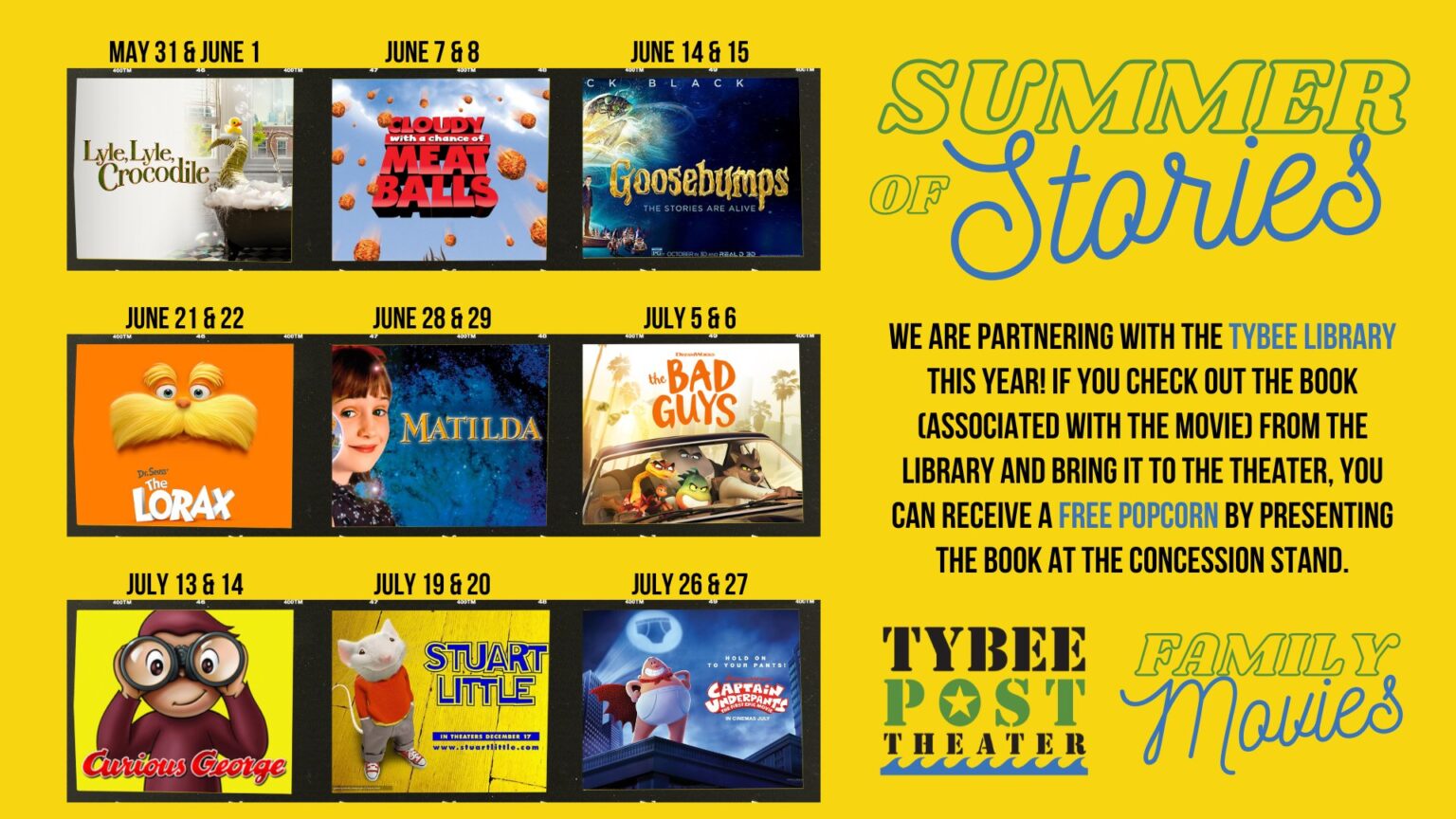 Summer of Stories – Tybee Island Main Street