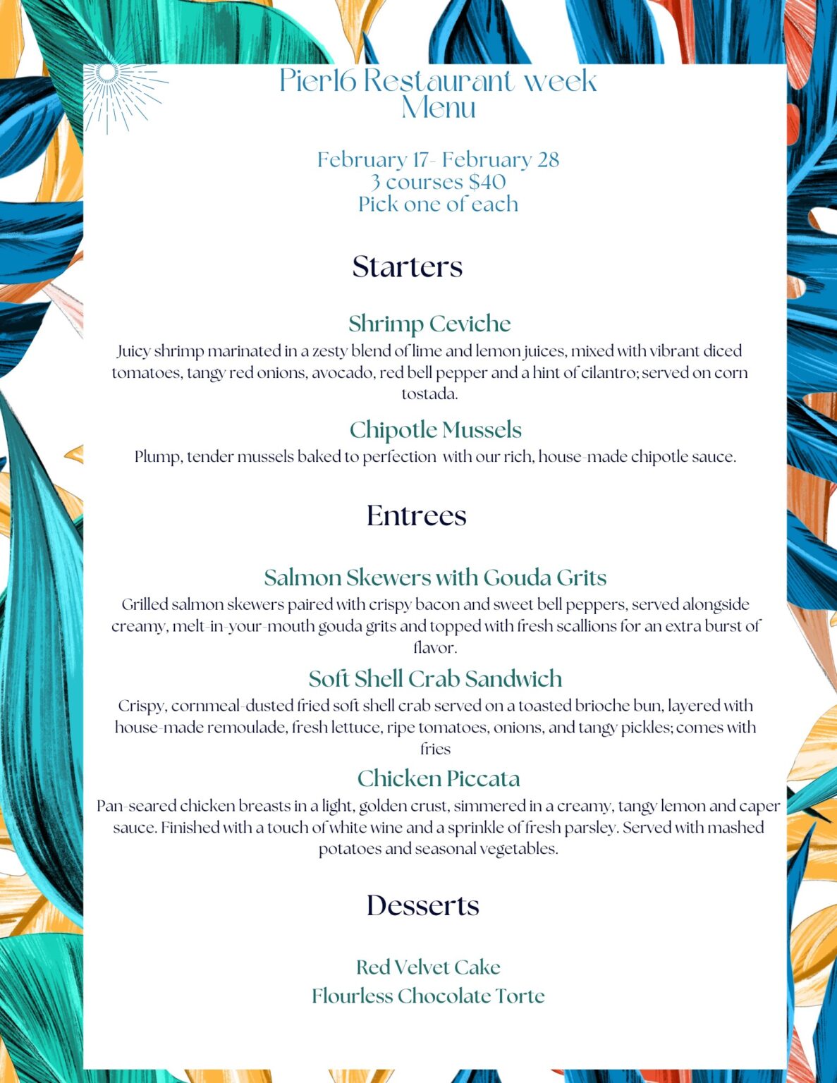 Tybee Restaurant Week - Tybee Island Main Street
